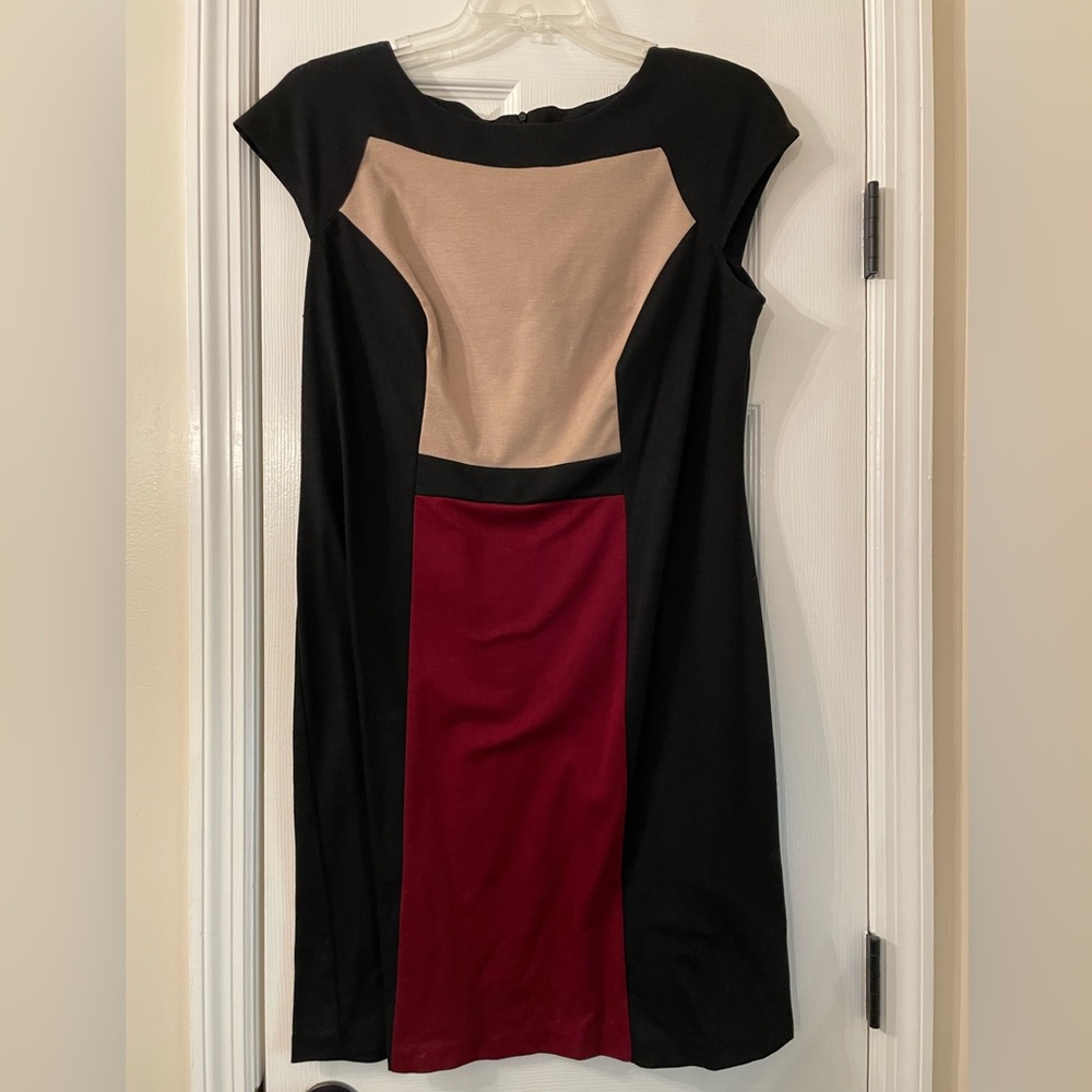 Color block dress